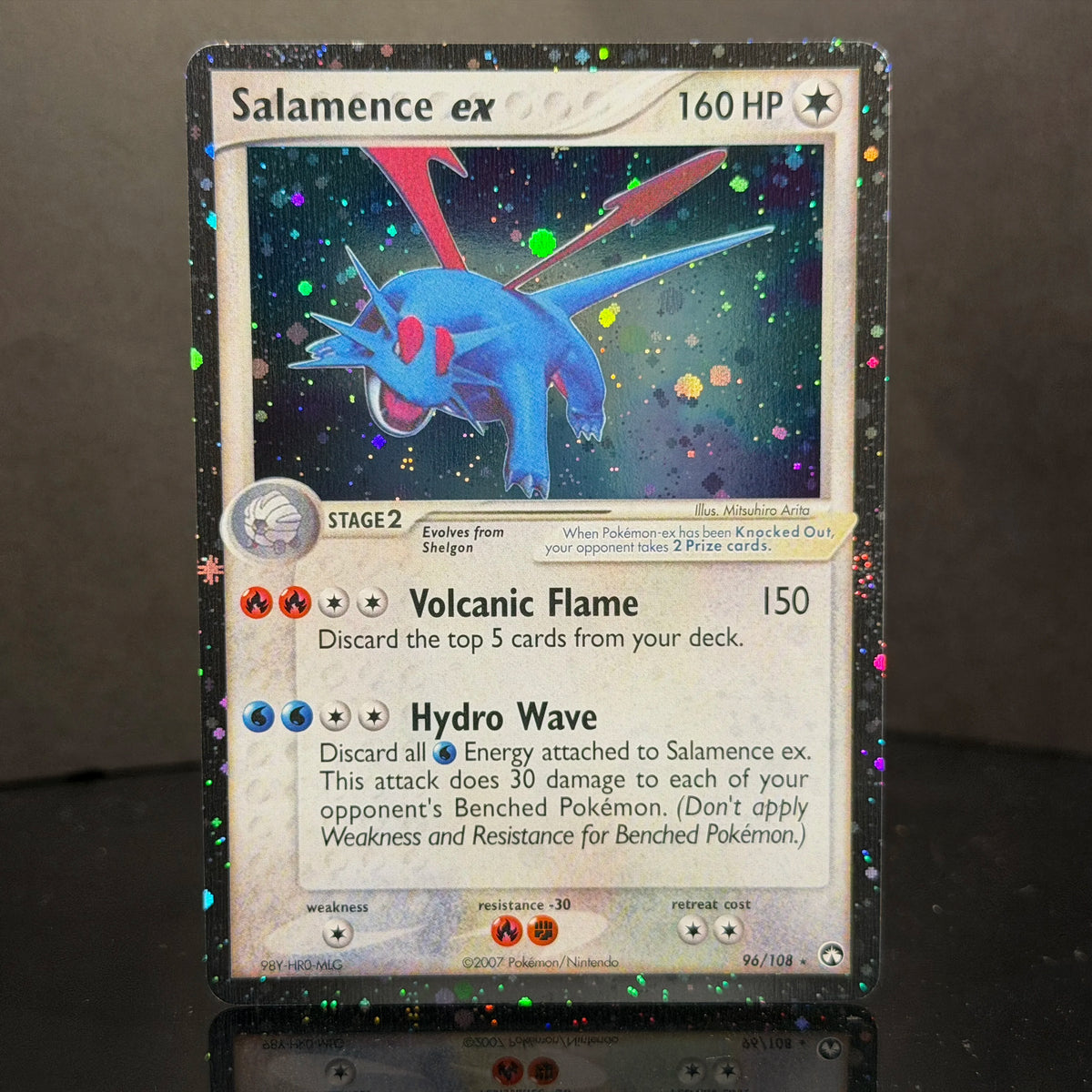 PTCG Pocket EX Power Keepers/Holon Phantoms Gold Star Cosmos Holo Jolteon Flareon Charizard Mew Proxy PKM Cards