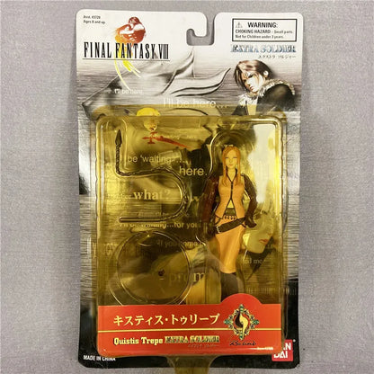 BANDAI Final FantasyVIII Rinoa Heartilly Collection Ornament GACHA Action Figures Model Kids Toy