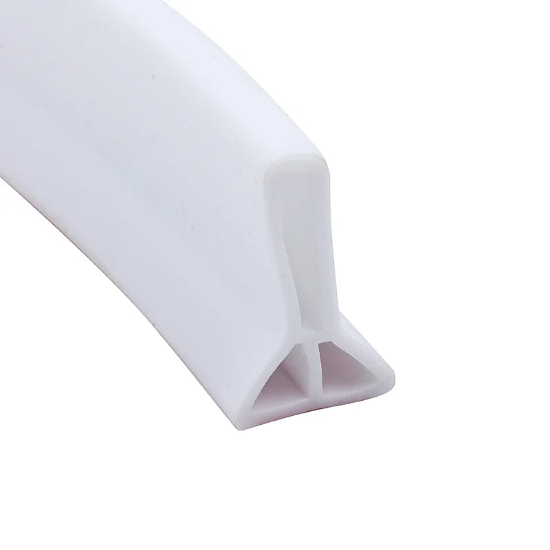 Water Barrier Heigh 3/5cm Self Adhesive Bendable Water Retaining Strip for Kitchen Bathroom Separation Shower Accessories