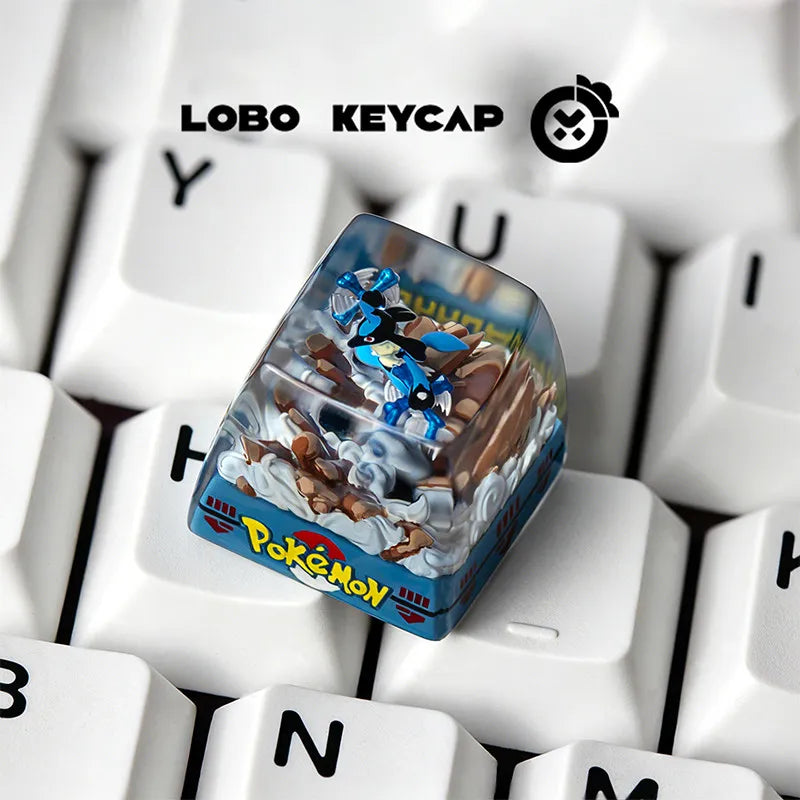 Pokemon Keycap Cute Cartoon Cross Axis Esc Mechanical Keyboard Personalized Keycap Game Fan Gift