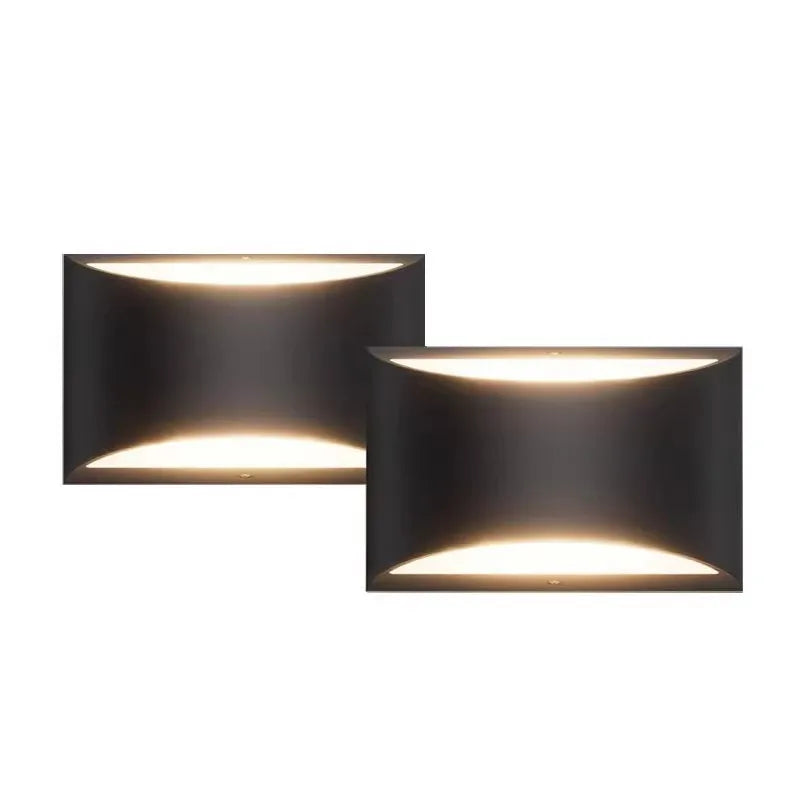 Aluminum LED Wall Light Indoor Light Bedroom Living Room Wall Light Modern Simple 6W White Black Wall Lamp Lighting Fixture