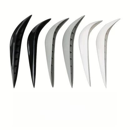 2/4PCS Universal Front Rear Bumper Corner Protector Guard Car Anti-collision Protection Decoration Strip Car Protect Accessories