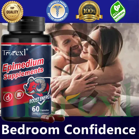 Men Tumescence Endurance and Energy Power Supplement Eleuthero Root Wolfberry Epimedium complex
