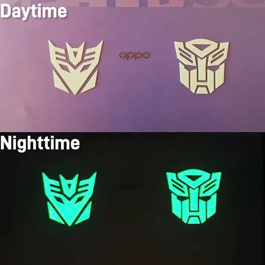 Car Stickers Transformers Autobots Reflective Decoration For Fuel Tank Cap Trunk Bumper Motorcycles Helmet Laptop Phone D50