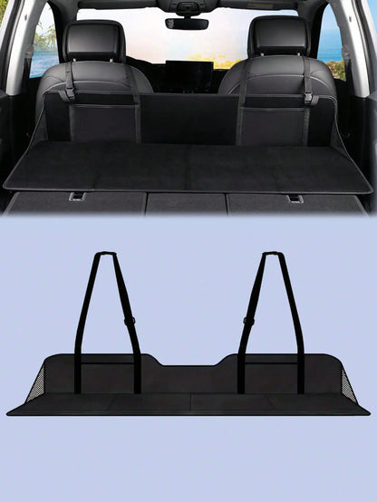 1Pc Car Bed Extender – Ideal for Camping, Road Trips & Overnight Travel, Folding Extension Mattress.
