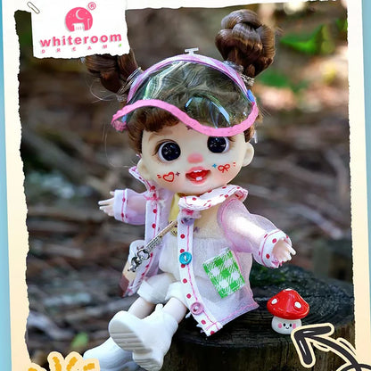 bjd doll Dolls for girls Labbu doll pocket mini blyth girl Doll Barbi cry Baby Rainbow Ball jointed doll Mobile phone Decoration