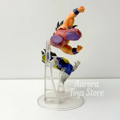22.5cm/8.86in Anime Dragon Ball Z Figure Goku Vs Vegeta Action Figures Pvc Collection Model Toys for Gifts