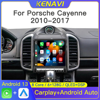 8.4 inch 2 Din Android Car Stereo Radio For Porsche Cayenne 2010-2017 Multimedia Video Player GPS Carplay Autoradio DVD Player