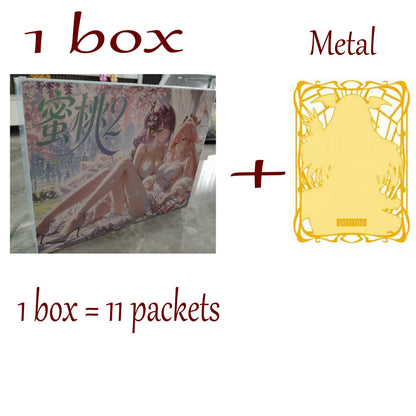 Peach 2 Expansion Pack: Game Collectible Cards, Goddess Stories, Character Merchandise, Anime Cards, Gift for Collectors