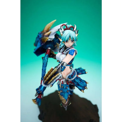 New Anime GK Monster Hunter Kawaii Figure Resin DIY Assembly White Model Toys Doll Ornament Gifts