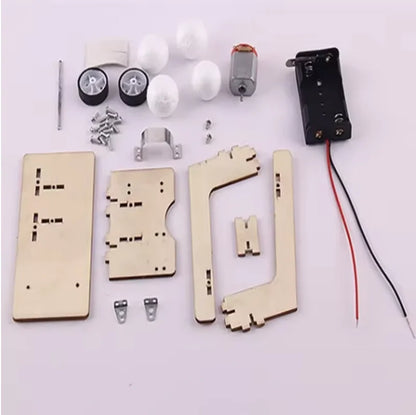 Electric Ball Pitching Machine Kits Kids DIY Science Toys Children Educational Technology Project Model Toys For Gift