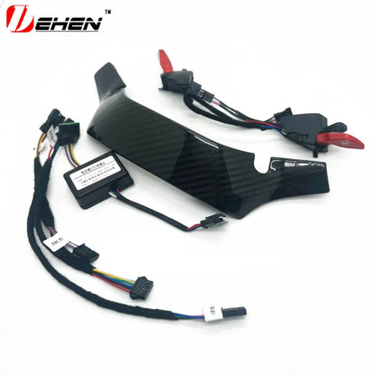 Carbon fiber Steering Wheel  M1 M2 Button Switch module Sport Mode Switching For BMW G20 G22 G26 G42 G30 G32 G01 G02 G05 G14 G12