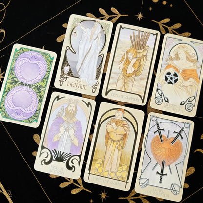 Classic Ethereal Visions Illuminated Tarot The Rider Tarot Deck Cards for Beginners Divination Edition Borad Playing Game