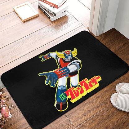 UFO Robot Mazinger Z Front Door Floor Entrance Mats Outdoor Anime Bath Kitchen Doormat Bedroom Carpet Rug