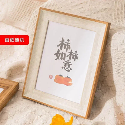 American Simplicity Picture Frame A3 A4 Family Photo Frame Wall Decorative Ornaments for Living Room Bedroom Acrylic Home Decor