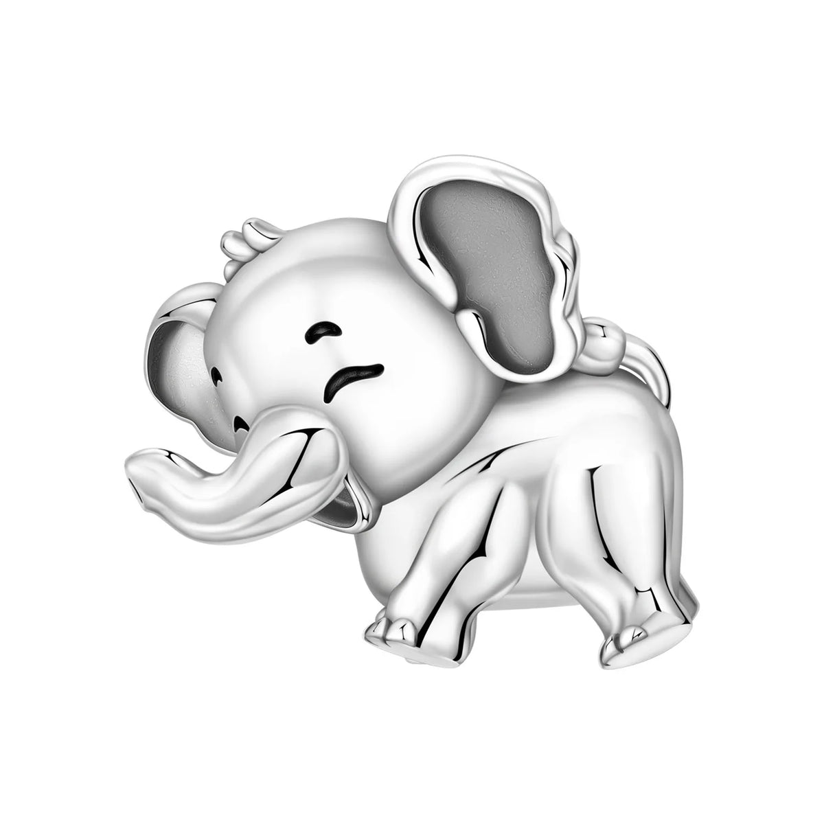 Orstarry 925 Sterling Silver Cute Rabbit Animal Beads Original Pendants Bracelet Charm Jewelry Party DIY Trendy Gifts