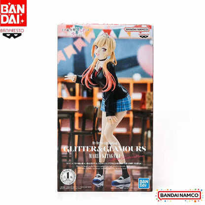 In Stock Bandai Original Banpresto My Dress Up Darling Marin Kitakawa Action Figure Model Doll Brand New Boxed Anime Characters