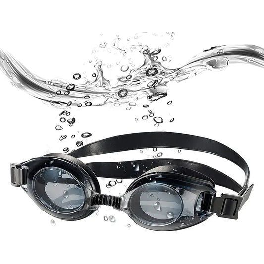 Swimming Goggles, Quick Adjustable Soft Silicone Swim Glasses with for Men, Women, Junior, Kids HJ