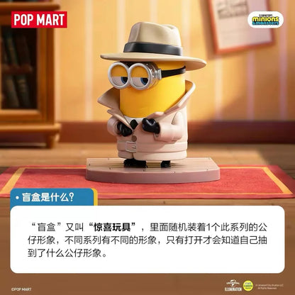 POP MART ILLUMINATION'S Minions Monsters Series Trendy Mystery Box Anime Action Figure Blind Random Box Toys Model Ornament Doll