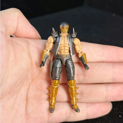 In Stock 1/24 Fist Of The North Star Mini Vacuum Forming Kenshiro Shin Toki Jagi Rei Zeed Soldiers Action Figures Collection