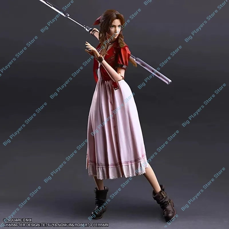 In Stock Play Arts Kai Square Enix Final Fantasy VII Rebirth Tifa & Aerith Figure Set