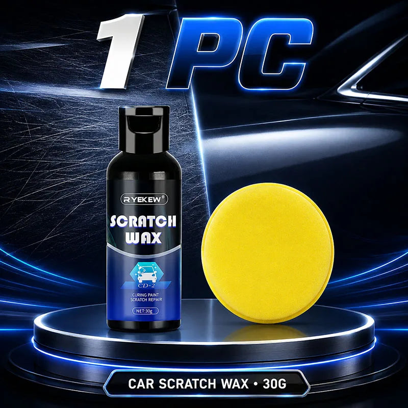 Car Scratch Remover Wax Auto Body Paint Repair Polish Swirl Mark Restorer Grinding Compound for Vehicle Detailing and Shine