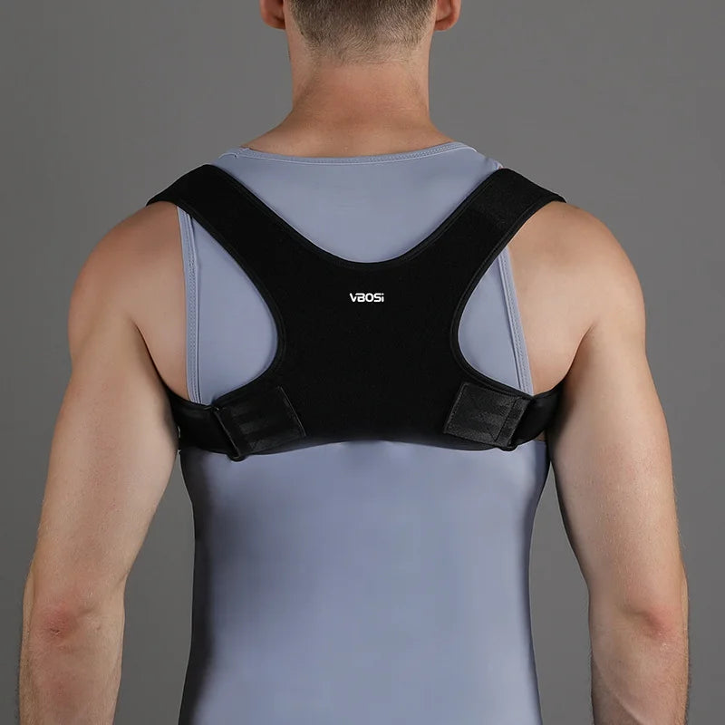 VBOSI Invisible Posture Corrector for Men Women Adjustable Breathable Back Brace Shoulder Support Straightener for Hunchback Cor