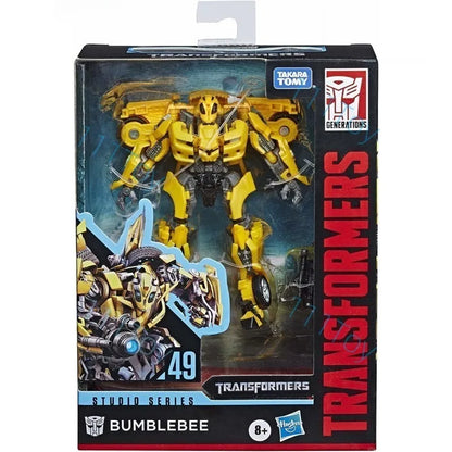 In Stock Hasbro Transformers Classic Toys Studio Series SS49 Deluxe Class Bumblebee Action Figure Robot Toy Collect Gift Hobbies