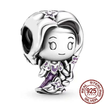 Hot selling 925 sterling silver Disney cartoon wizard charm bead pendant, suitable for original DIY bracelet, women's birthday
