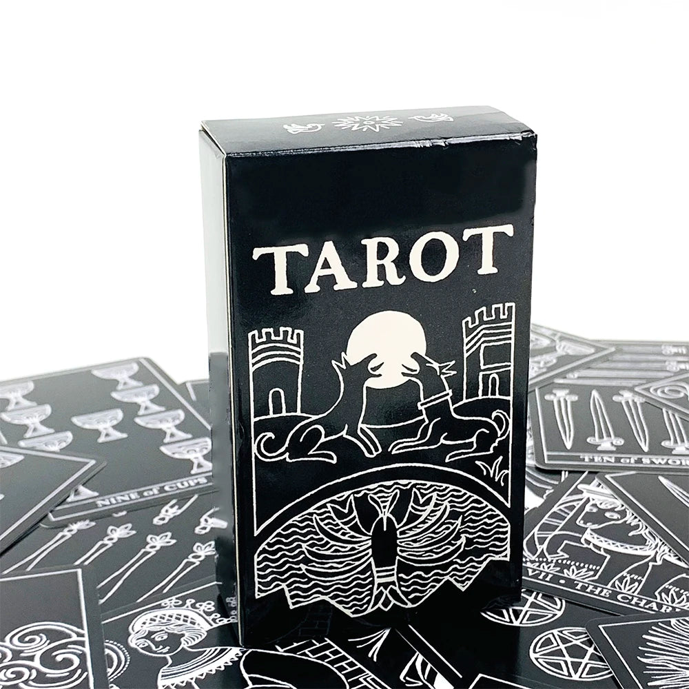 Hot Selling Tarot Cards Leisure Entertainment Card Family Gathering Divination Deck Tarot Board Playing Card Game New Year Gift