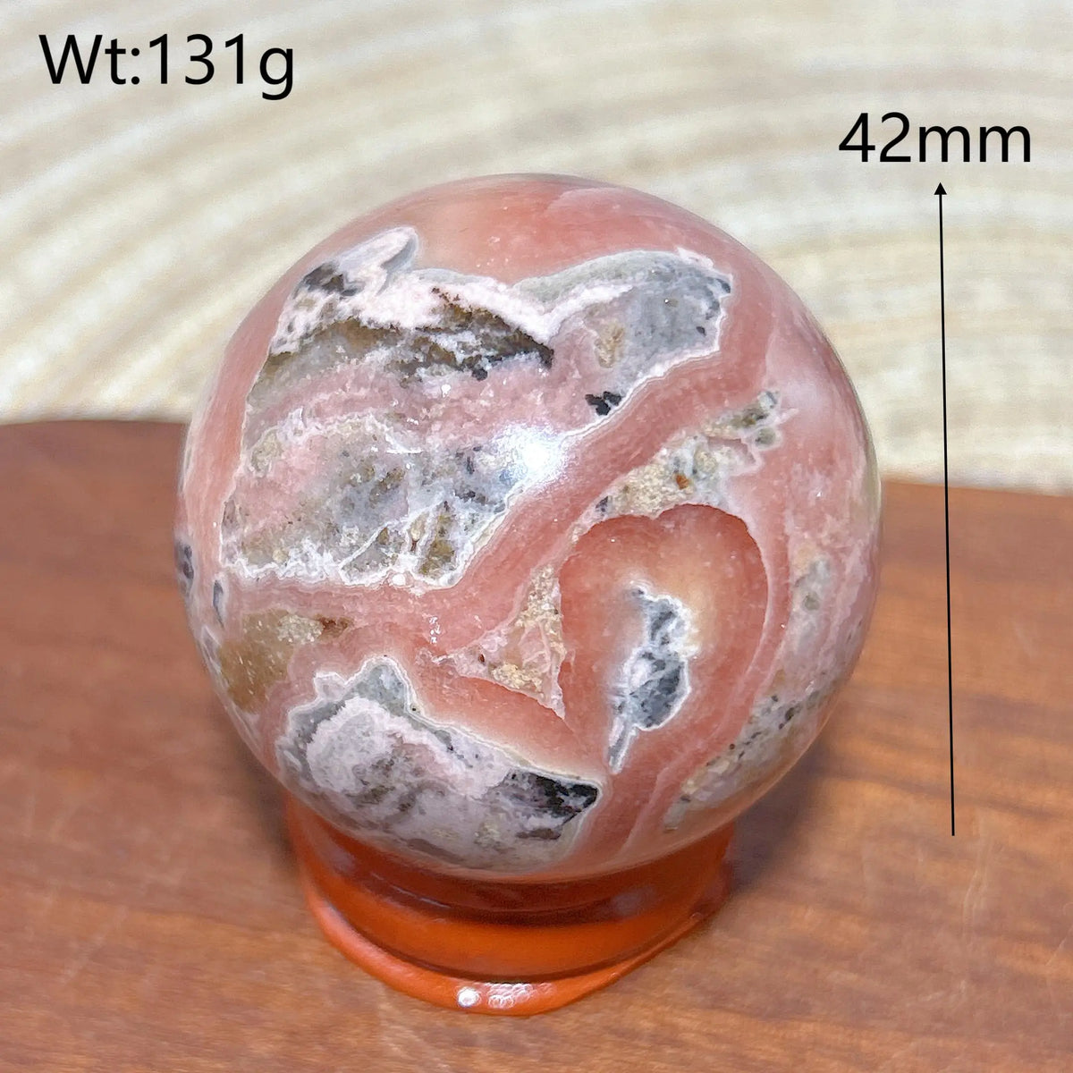 High Quality Natural Crystals Argentina Rhodochrosite Druzy Sphere Healing Gemstones Home Decorations Room Decor Jewelry Gift