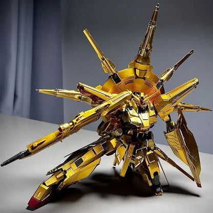 MG 1/100 ZGMF-X13A Providence Gold Version Assembly Model Kit Action Figures With Decals Desktop ornament Collectible Toy Gifts