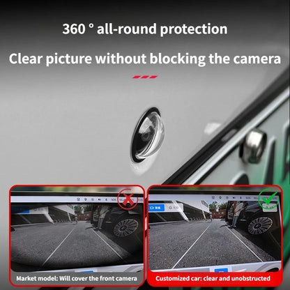 2-20pc Car Camera Lens Protector Cover Universal  Clear Anti-Scratch Lens Guard  Rear View Backup Camera Covers 360° Camera Prot