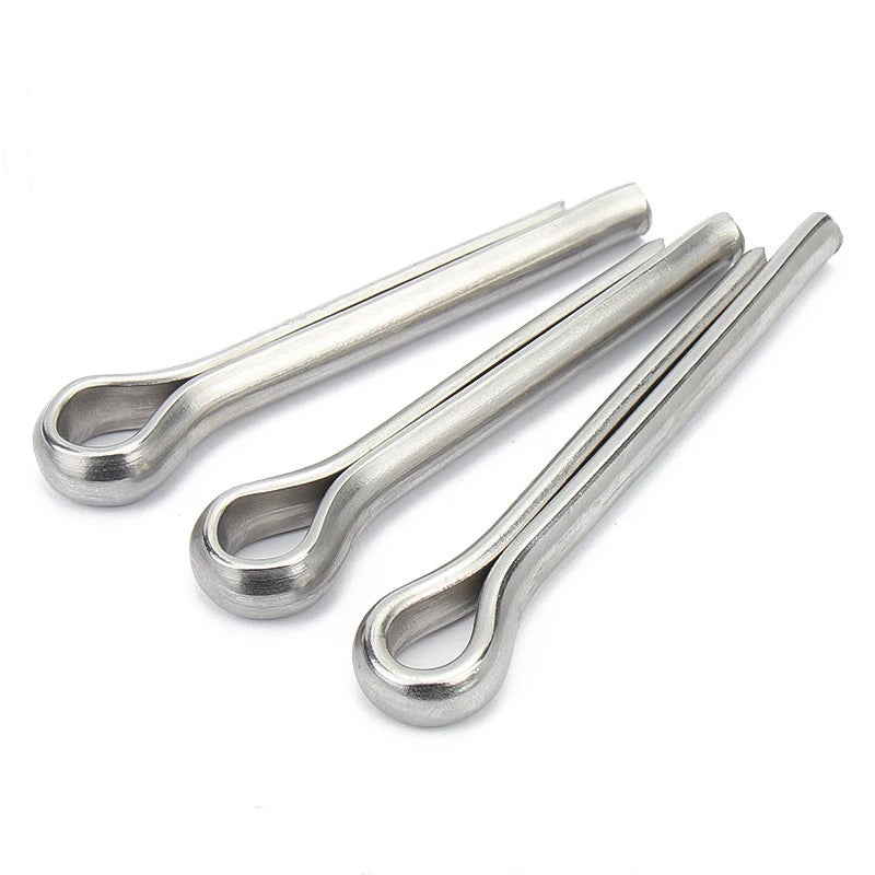 M1M1.2M1.5M2 M3 M4 M5 M6 M8 Stainless Steel U Shape Type Spring Cotter Hair Pin Steel Pins Split Clamp Open Elastic Clip for Car