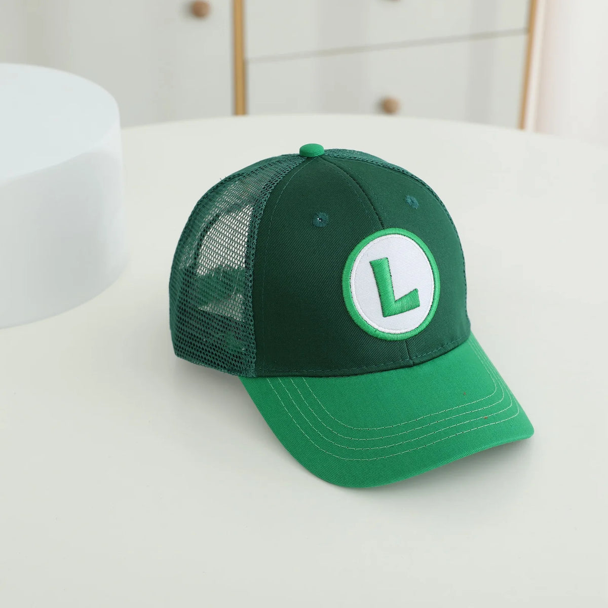 New Mushroom Yoshi Classic Character Baseball Cap Game Merchandise Unisex Adjustable Size Color Blocking Casual Fashion Gift