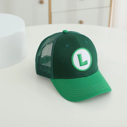 New Mushroom Yoshi Classic Character Baseball Cap Game Merchandise Unisex Adjustable Size Color Blocking Casual Fashion Gift