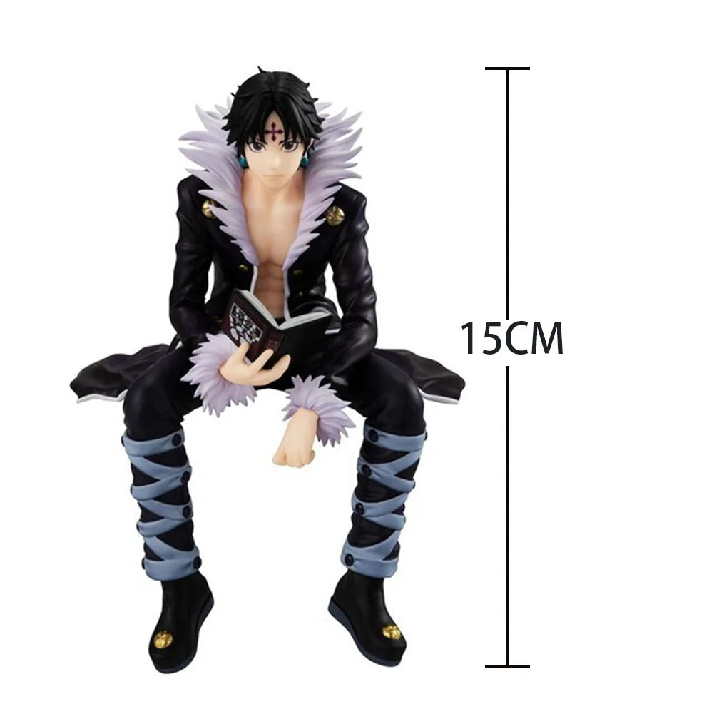 14cm Kurapika Figurine Cute Anime HUNTER X HUNTER PVC Miniatures Ornaments Japanese Manga Model Doll Toy Garage Kits GK Figure