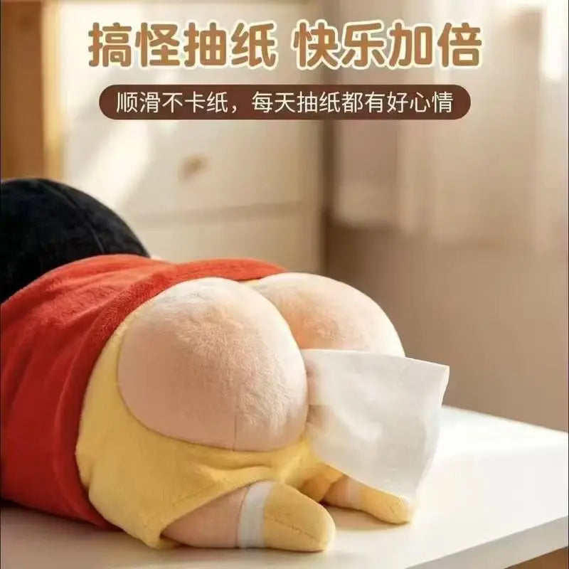 New Stock Xiao Xin Anime Merchandise Hip Tissue Drawer Box Creative High-Value And Fun Ornaments A Novel Surprise Gift