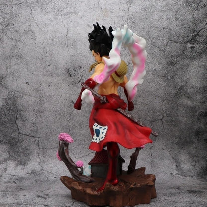 34cm/13.38in Anime ONE PIECE Figure Luffy Action Figures Pvc Collection Model Toys for Gifts