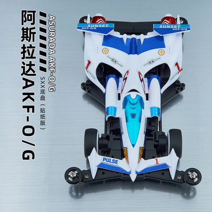 Jiepin Mini 4WD High Intelligence Formula SXX Chassis New Asurada AKF-O/G