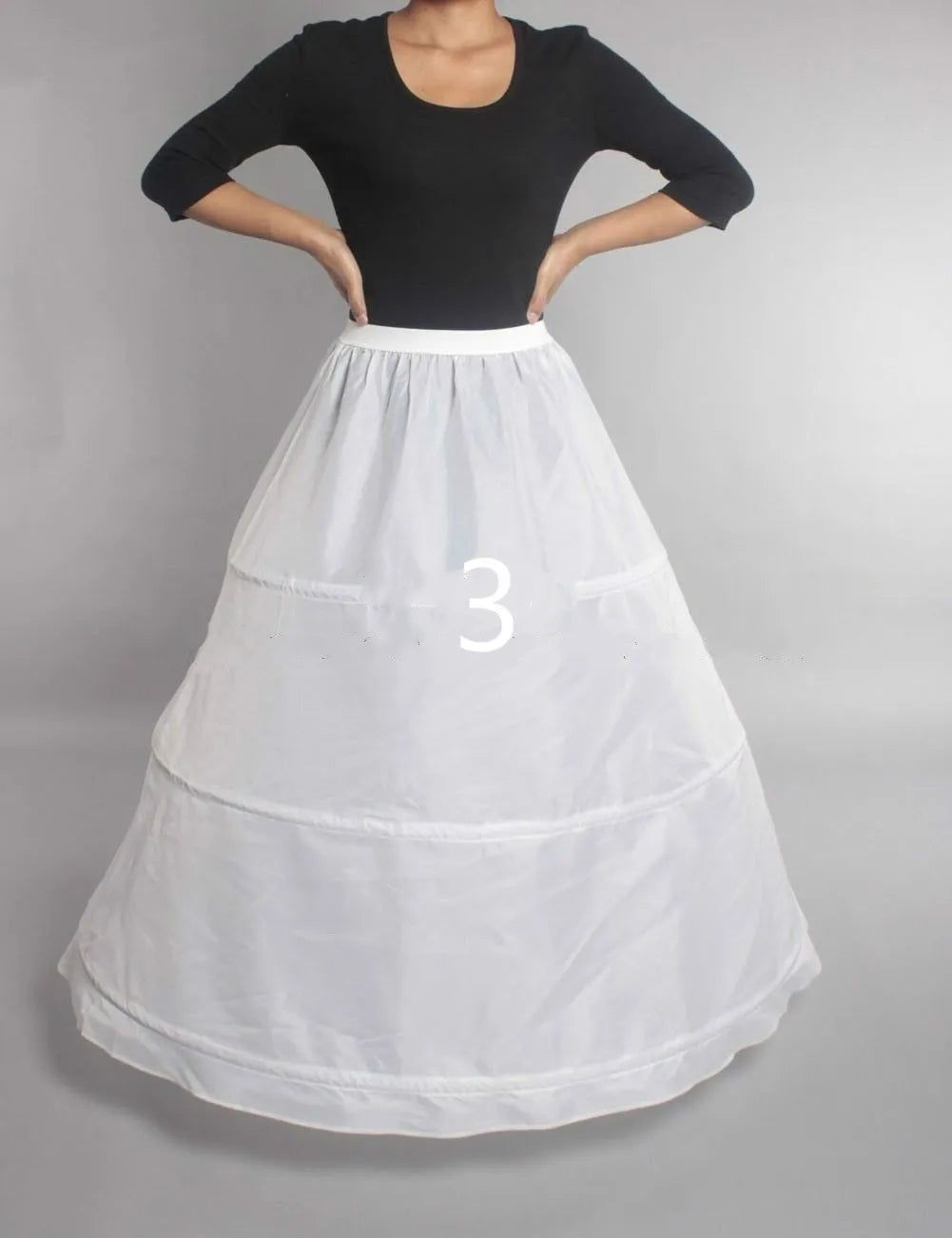 Hot Bridal Wedding Petticoat Underskirt Prom Plus Size Hoop Crinoline 12 Styles Customized