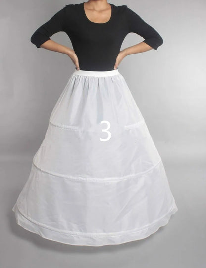 Hot Bridal Wedding Petticoat Underskirt Prom Plus Size Hoop Crinoline 12 Styles Customized