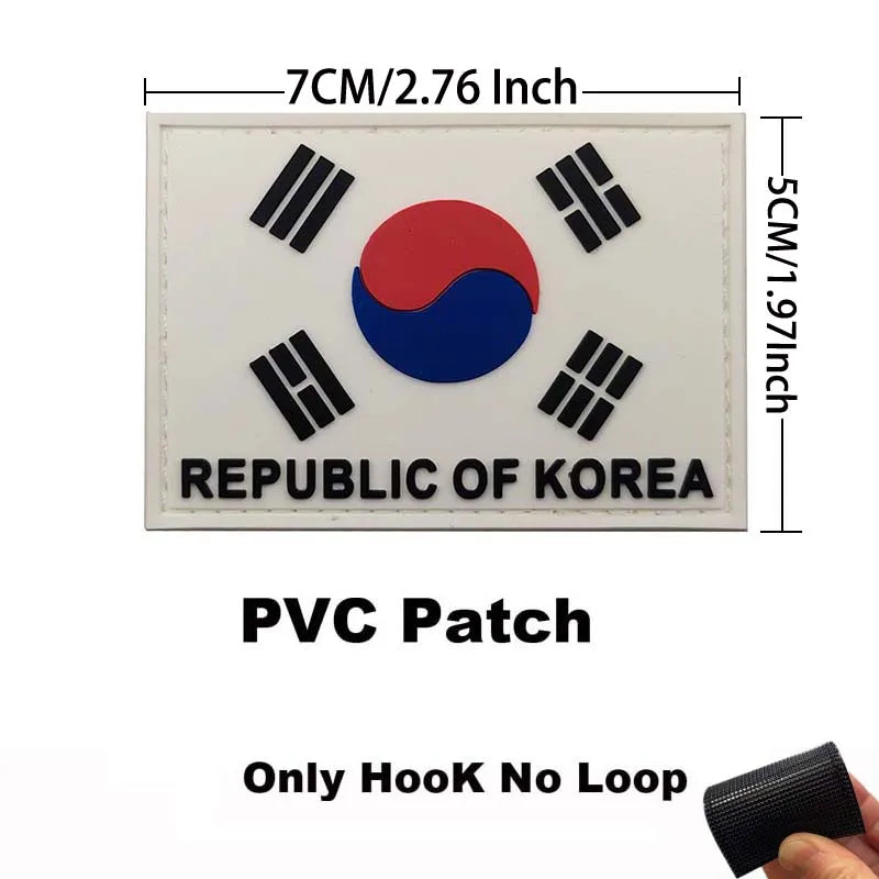 Russia,Poland,Germany,Italy,Spain,France Flags Emblem Military Backpack Badge,3D PVC Rubber Applique Tactical Patches with Hook