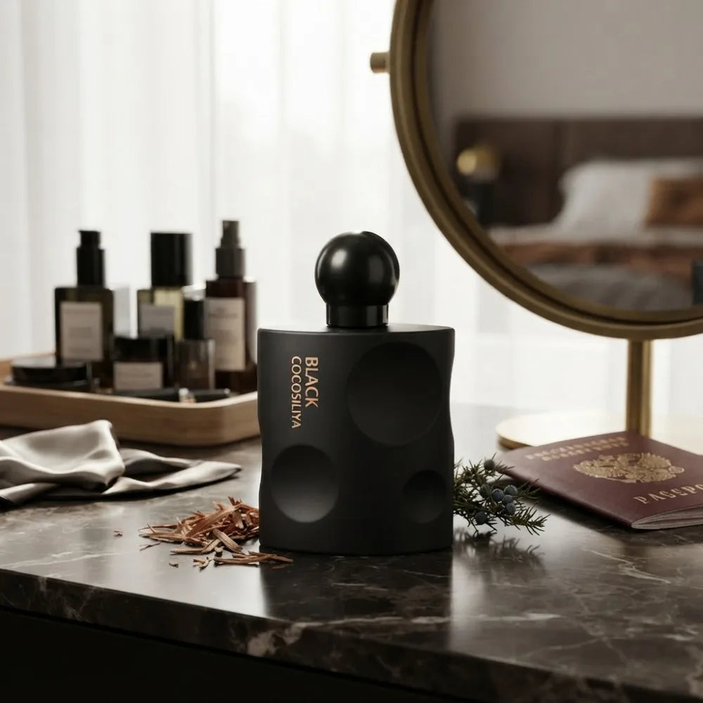 50ML COCOSILIYA Black Temptation Perfume Long-lasting Classic Black Coffee Fragrance Eau De Toilette For Women Daily Dating Use