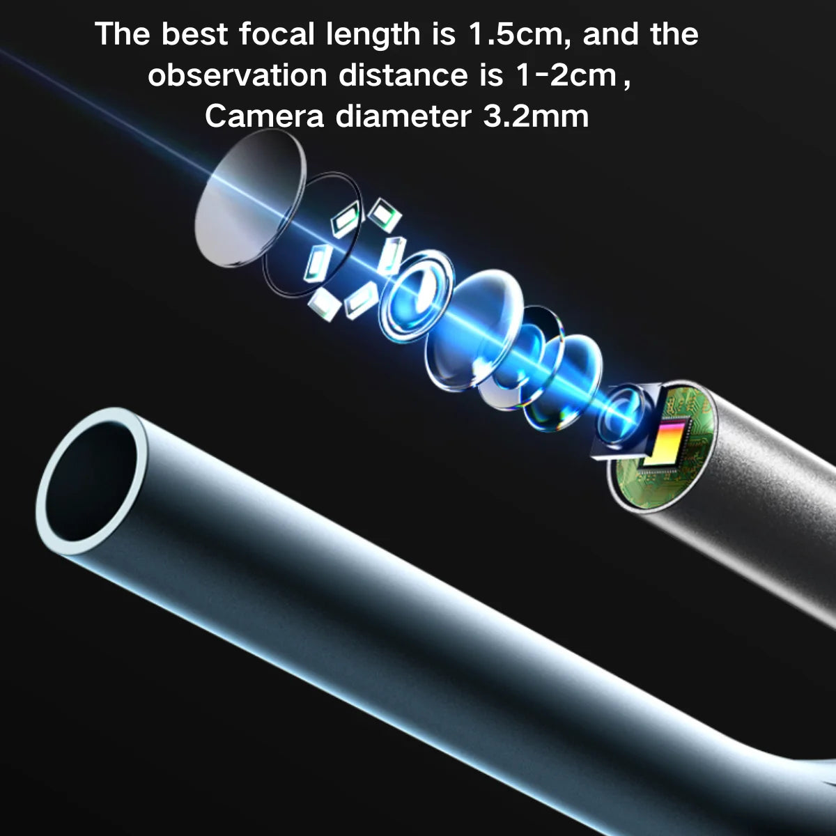 1.8’’ Screen Ear Camera Instant On/Record, Home & Pet Otoscope for Kids/Adults/Dogs/Cats, HD Visual Ear Cleaner