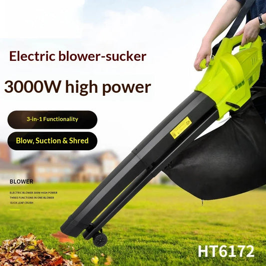 High-Power Garden Leaf Suction Machine And Leaf Blower Suction Sweeper Dust Blower Vacuum Cleaner 송풍기무선 초강력 Dmuchawa Gisam 송풍기