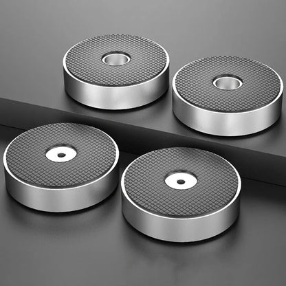 4pcs HiFi Audio Speaker Amplifier CD Player Aluminum Alloy Shock Absorber Foot Pad Damping Feet Chassis Stand Isolation Spike