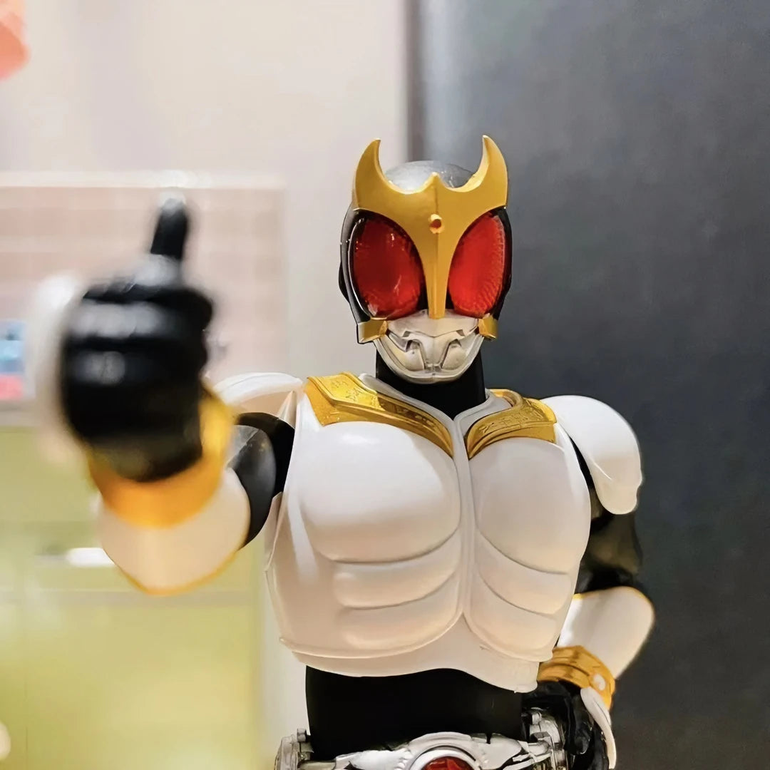 KO Kamen Rider Kuuga Growing Form SHF True Bone Carving 50th Anniversary Action Figure Articulated PVC Collectible Model Gift
