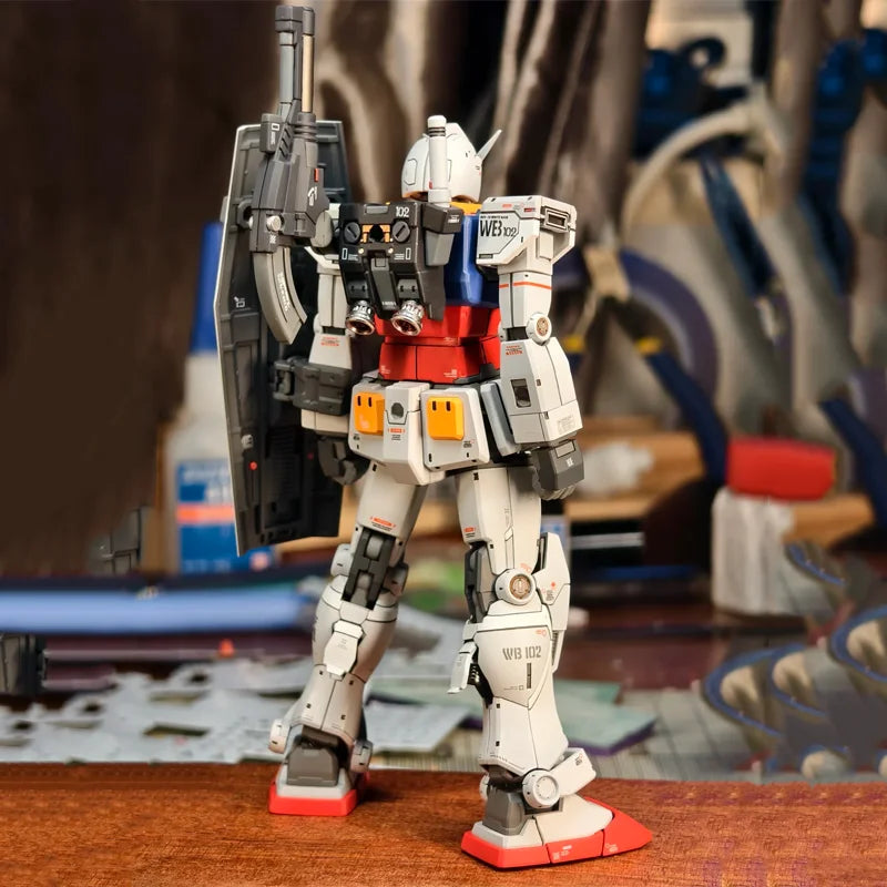 Gto Hg 1/144 Yuan Zu Tmech Assembly Model Kit Rx-78-2 Action Figures Puzzle Toys Collectible Desktop Ornament Gift