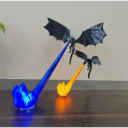 New Dragon Flame Book Nook Sculpture Fire Breathing Dragon Gothic Ornament Halloween Birthday Present Bookshelf Decoration 2026